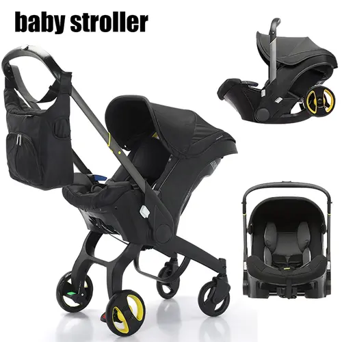 Folding Baby Stroller With A Bag, Multifunctional Newborn Stroller, Equipped with Five Point Seat Belt and A Chest Clip, Can be Pushed in Both Directions,with Shock-absorbing Wheels,Suitable for Traveling,High-Quality Travel Baby Stroller #DealsForYouDays