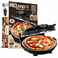 [XL] Piezano Extra Large 14" Pizza Oven - Granitestone - 800° Countertop Brick Style Pizza Oven - XL - Homemade or Frozen Pizza