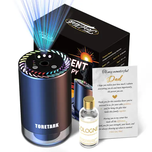 Smart Car Air Freshener: 50ML×2 Natural Cologne Air Purifier Lasting Fragrance Rolls Royce Star Roofing