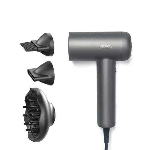 TYMO AIRHYPE LITE - Professional High-Speed Blow Dryer with 3 Nozzles & Comb, Fast Drying, 3 Speeds & 4 Temps, Low-Noise, Lightweight, New Year Holiday Gift Ready (Gift Box) - Hair Blower Brush mothersdaygift