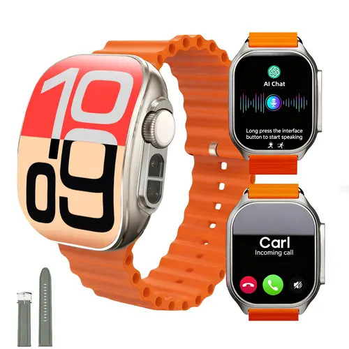2026 New Fashion Smart Watch, Wireless Calling/Dial, 100+ Sport Mode, Calling Reminder and Rejection, Message Reminder, IP67 Waterproof, Smart Watch for Android iPhone Devices, Activity Tracker for Men Women, Wearable Devices, Fall Gift