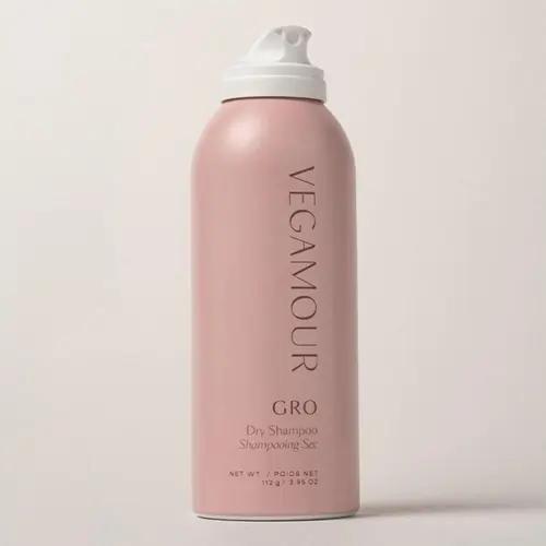 Vegamour GRO Dry Shampoo – Organic Plant-Based Oil-Absorbing Formula for Fuller, Thicker Hair | Cruelty-Free & Daily Safe Conditioner Cleansing