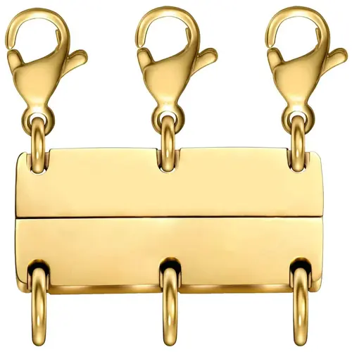 Magnetic Necklace Clasp, Stainless Steel Clasp, Fashionable Jewelry Accessories for Women & Girls, Trendy All-match & Exquisite Jewelry for Birthday Gift, DIY Jewelry Accessories, Jewelry Clasps and Closures