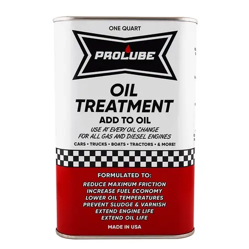 Prolube Oil Treatment - Reduces Friction & Increases Fuel Economy - Made in USA - For Racing Cars Trucks Boats Semis