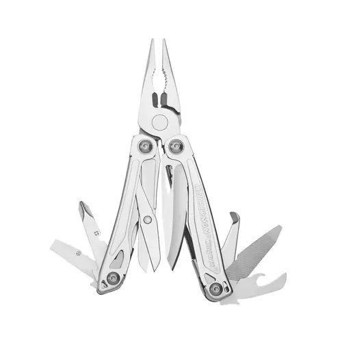 Leatherman Wingman 14-in-1 Multi-Tool Set, Lightweight Portable Work Tool with Spring-Action Pliers, Pocket Clip – Ideal for Mens Gifts, Emergency Kits
