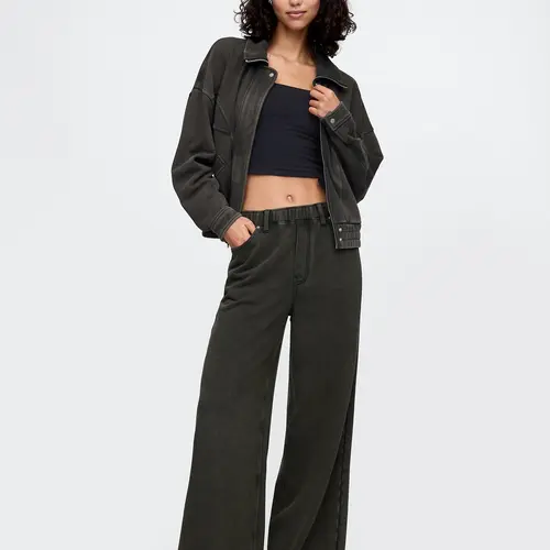 Gap Women's Heavyweight Baggy Sweatpant Jeans