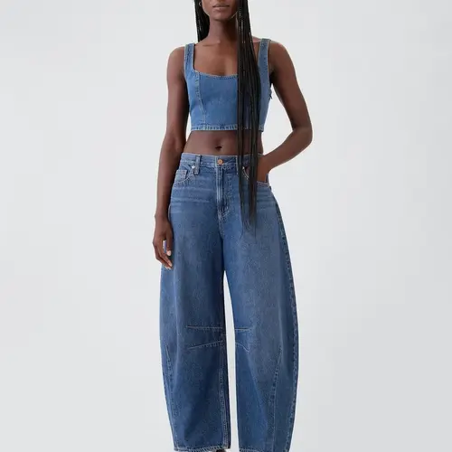 Gap Women's High Rise UltraSoft Horseshoe Jeans