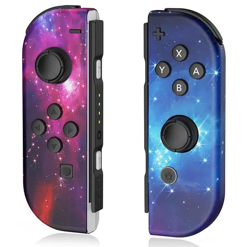 【Back to School】JORREP Wireless Joycon Compatible with Switch/Lite/OLED, Game Pad For Switch Console, Wireless Replacement for Switch Joypad, Switch Controllers Joystick Support Dual Vibration/6 Axis Gyro, Game Accessories Gamepad, Gaming Stick, Video Gam