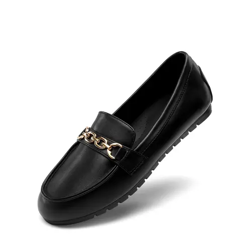 DREAM PAIRS Women's Slip-On Loafers, Casual Lightweight Flats with Steady Traction, Comfortable for Leisure & Work Walking