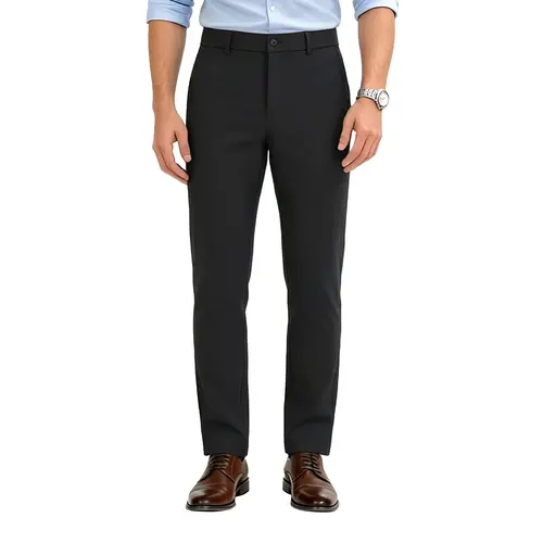 Men's 4-Way Flex Stretch Slim Fit Dress Pants Men Slacks Dress Pants Suit Pants For Men Men's Dress Pants Slim Fit Menswear Trouser 603