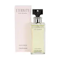 Calvin Klein Eternity Women's Eau de Parfum Spray, Romantic Signature Scent Blend with Sweet Florals, Exotic Fruits & Spicy Patchouli, 3.4 fl oz, Adults' Daytime Single Item Love Gift