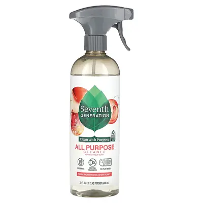 Seventh Generation All Purpose Cleaner, Fresh Morning Meadow, 23 fl oz (680 ml)