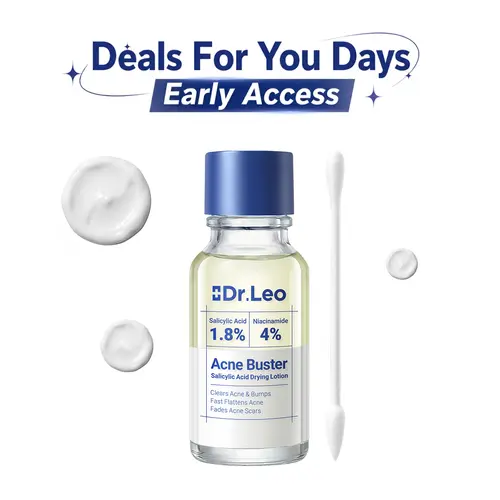 Dr.Leo Drying Lotion - Fast-Acting Salicylic Acid Powder Acne Spot & Body Treatment, Lightweight Exfoliant for Pimple Reduction, Dark Marks, Oil Control, Anti-Inflammation & Blemish Relief (20ml) #DealsForYouDays,beachoutfits