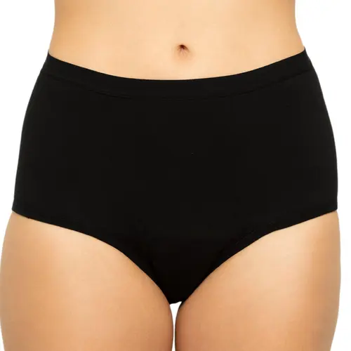 PERIOD. BY THE PERIOD COMPANY Women's Padded High-Waisted Organic Cotton Panty - Soft Underwear for Heavy Flows, Women's Top Alternative