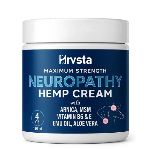 Hrvsta Intense Nerve Relief Cream - Therapeutic Summervibes Soothing Arnica Blend with Vitamin B6 & Aloe Vera, Nerve Relief Balm for Neuropathy Patients, Body Moisturizer for Feet/Hands/Legs & Feet-to-Toes Use
