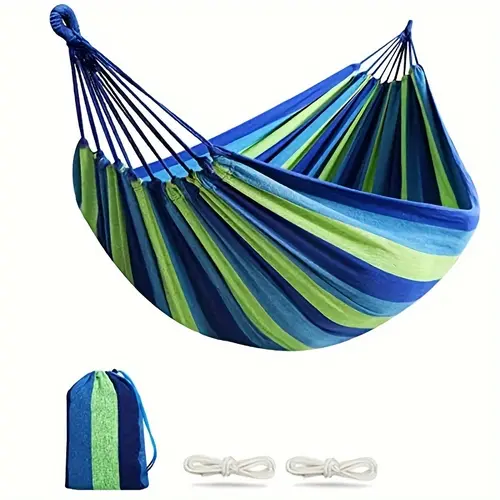 Outdoor Portable Children's Hammock Set - Anti-Roller Design, Folding, Swing Function, with Storage Bag, Ideal for Backyard Camping, Patio Use, Portable Swing Hammock, Folding Portable Hammocks tiktokshopbacktoschool,back to school,back to school haul