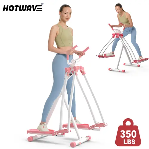 HOTWAVE Home SpaceWalker, provides zero-impact exercise for the hips, legs, and abdomen; fitness equipment, home fitness stepper, walking trainer, portable walking machine, Exercise Equipment, Home Gym Equipment