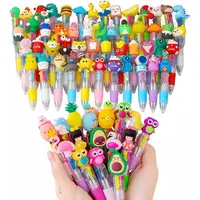 Random 20Pcs Mini Multicolor Pens in One 4-in-1 Cute Pens Bulk for Kids, Fun Kawaii Ballpoint Pen for Birthdays and Children's Party Favors Gifts, Teacher School Supplies Gift Student Gift mid year sale deals for you restock summerwins
