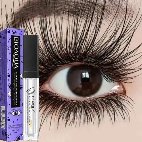 Advanced Eyelash Serum, 7-Day Fast Growth Lash Serum for Eyelashes & Eyebrows, Hypoallergenic Thickening & Strengthening Care Beauty Products (Makeup Extension Complementary Treatment), Lash Serums