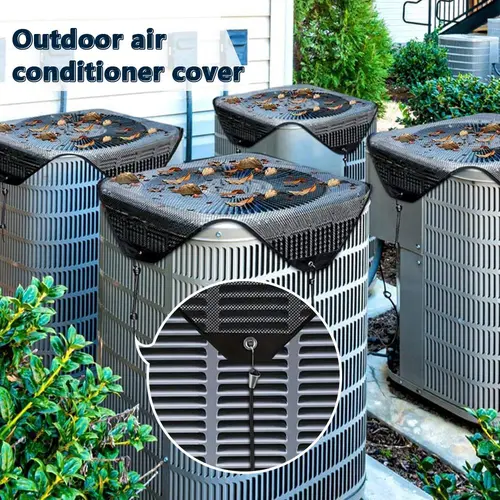 【FaddishDeal】1PC External air conditioning cover, ventilated cover at the top of the external machine, waterproof and durable outdoor