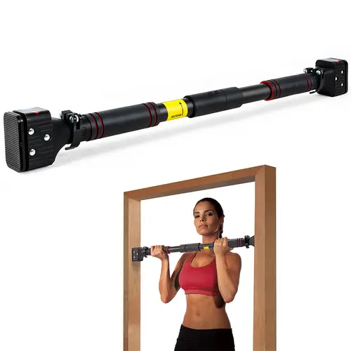Doorframe Mount Pull Up Bar - Anti-Slipping Doorway Chin Up Bar, 27.5"-39" Size (70-100cm), Compact At-Home Gym Equipment for Upper Body Workouts
