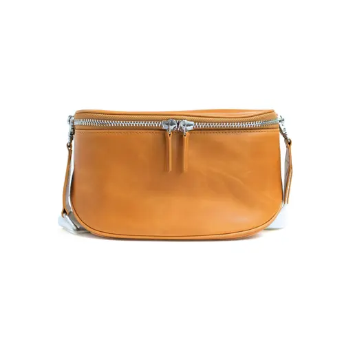 Andar Waymaker Premium Full-Grain Leather Solid Color Shoulderbag - Stylish, Slim, Versatile Crossbody Sling Bag for Women, Everyday Carry Luggage Accessory, Carry All Crossbody, Convertible Shoulder, Fashionable Bags