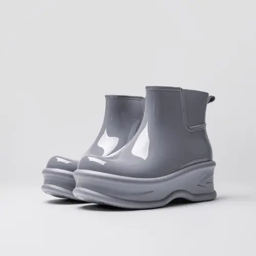 Women's Waterproof Non-slip Rain Boots, Anti Slip Boots, General Boot, Rainy Day Boots, Fashionable Design Rain Boots for Outdoor, Casual Rain Shoes for Women & Girls, Footwear