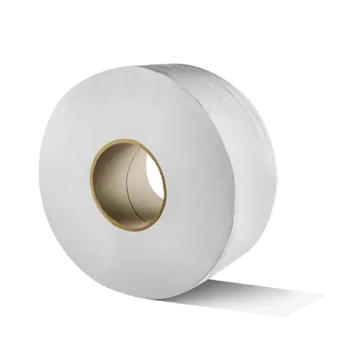 [12 Rolls] 9" 2-Ply Jumbo Tissue Rolls | Dispenser
