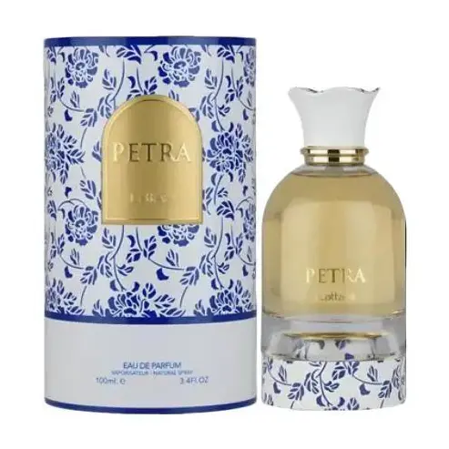 Lattafa Petra Unisex Eau De Parfum Spray - Single Item, Mediterranean Scent, 3.4 fl oz EDP Spray, Ideal for Daily Use