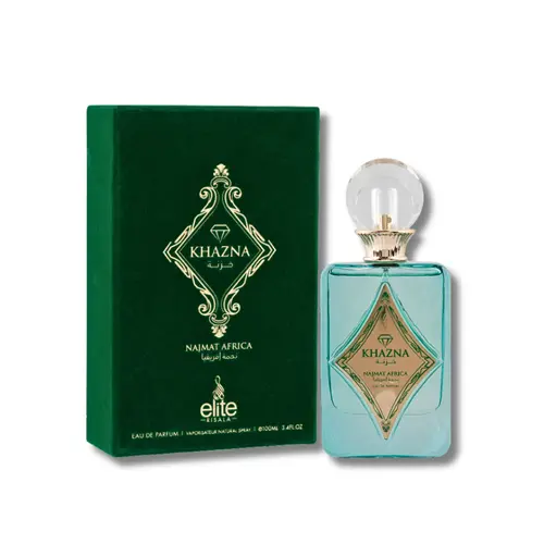Risala Elite Khazna Eau De Parfum 3.4fl.oz Women's Fragrance - Long Lasting Protection, Fruity-Ambery-Musk, Floral-Natural, Invigorating, Full Sized, Daily Spray, Single Bottle