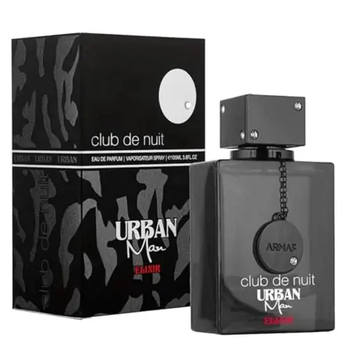 ARMAF Club De Nuit Urban Man Elixir for Men Eau De Parfum 3.6 Ounce Citrus Woody Fragrance for Adults Long Lasting Perfume Cologne