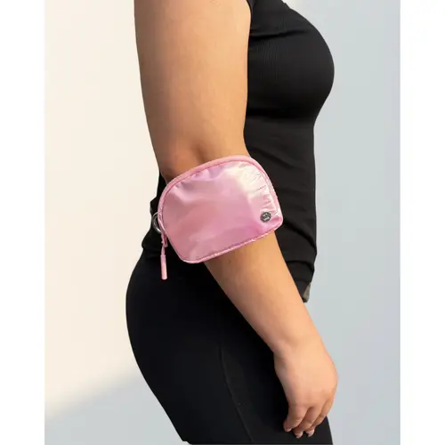 The Iris Little "C" Get Your Head Out Of The Gutter Bag Charm #L002 - Holographic Coin Purse with Adjustable Elastic Band for Handbag Accessories - By Iris & Rainbow