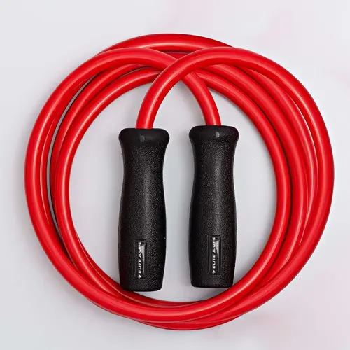 Elite Jumps Muay Thai 2.0 Heavyweight Weighted Jump Rope - Unisex Workout & Training Equipment, 1.3lb PVC Rope with Even Distribution for High-Intensity Training, Muay Thai