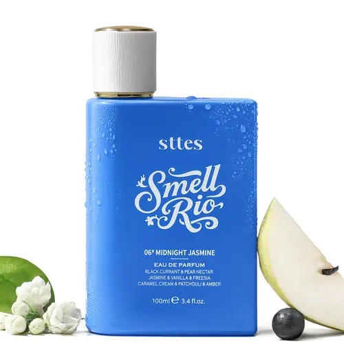 New Sttes Perfume 06# (Midnight Jasmine) – Eau de Parfum for Women – Richer Scent, Longer Lasting – Black Currant, Jasmine, Vanilla – Perfumes & Fragrances(100ml / 3.4 fl oz)