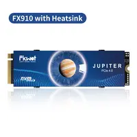 FIKWOT FX910 PCIe 4.0 M.2 2280 Internal NVMe SSD with Graphite Heatsink, 1TB 2TB 4TB Gaming SSD for Gamers, Up to 7300MB/s, DirectStorage, Smart SLC Cache, PS5 Compatible, Pcie 4.0 M.2 Nvme Ssd tiktokshopbacktoschool,back to school,back to school