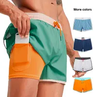Maamgic Swim Shorts 4.5 Inseam Spandex,2 in 1 Stretch, Polyester, Adjustable Waistband, 2 Side Pockets, 1 Back Pocket & Quick-Drying SummerWins DealsForYouDays | Compression Liner & Anti-Chafe,Beach Activities,Swimming Pool,Casual Vacation SwimTrunks