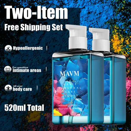 MAVM Plant-Based Private Refresh Liquid Gel for Adults - Natural, pH-Balanced, Chemical-Free, Less Irritating, Odor-Neutralizing, Sensitive Skin-Friendly（c）