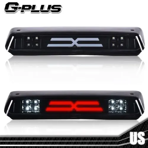 G-PLUS Third Brake Light Fit For 04-08 Ford F150 F-150 LED Third Brake Tail Light Cargo Lamp Black Upgraded Version Third Brake Light