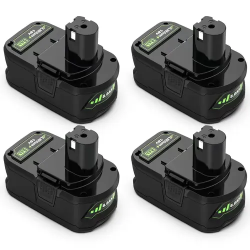8000mAh Replacement for Ryobi 18V Battery Lithium-ion MAX P102 P103 P105 P107 P108 P109 Series Stock up on specials