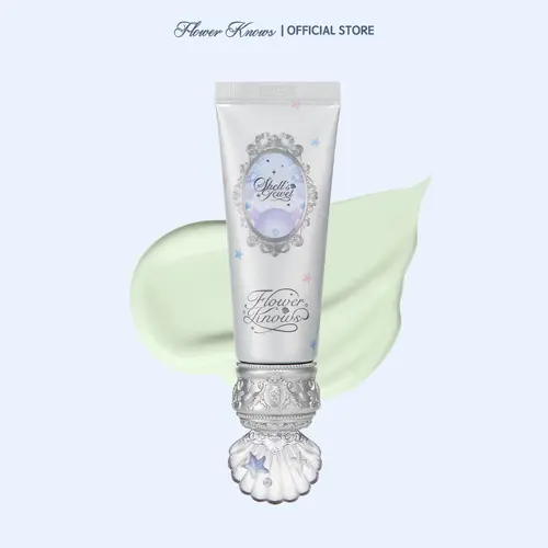 Flower Knows Shell's Jewel Collection Color Correcting Primer - Moisturizer, Color Corrector, Sensitive Skin-Friendly, All Skin Types, Hydrating, Glycerin-Infused, Fragranced, Boosts Makeup Coverage, Beauty Products, #tiktokshopbacktoschool, #sohochic