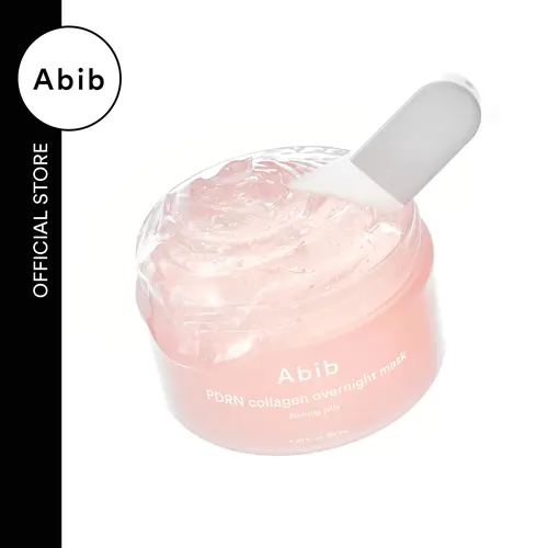 Abib PDRN Collagen Overnight Face Mask with Peptides - Repairing PDRN Ampoule Mask for Dry Dull Sagging Skin, Night Routine Glowup for Radiant Plump Dewy Skin, 2.70 fl.oz., Repairing Mask, Radiant Skin