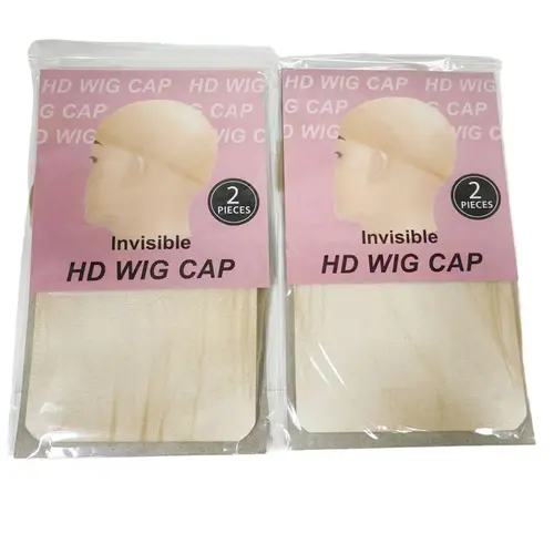 IMANIHAIR Wig Caps (2 Pieces), HD Skinlike Sheer Stocking Liners for Lace Front Wigs, Ultra-thin and Breathable, Lace Cap Wig Tools & Accessories