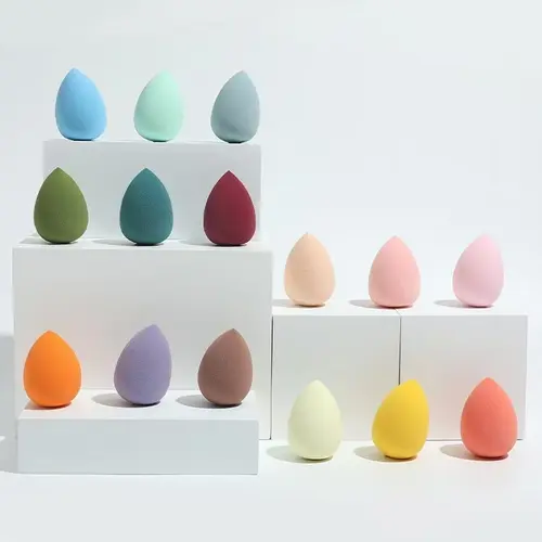 IMANIHAIR Beauty Sponges, Soft Multi-Shape Blender Set for Flawless Foundation Application, Ideal for Wet and Dry Use
