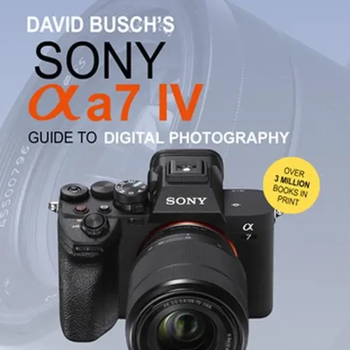 David Busch's Sony Alpha A7 IV Guide to Digital Photography - English Paperback for Advanced Enthusiasts, Includes 5-Axis In-Body Image Stabilization Coverage, Detailed How-To Steps, Full-Color Illustrations by David D. Busch, Camera, Mirrorless Camera