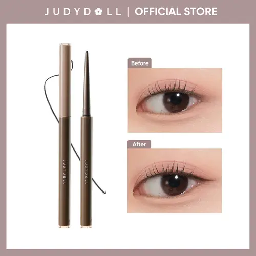 JUDYDOLL Ultra-Fine Eyeliner Gel Pen Cosmetic - Matte Creamy Texture, Smooth Application, Non-Clumping, Smudge-Resistant, Easy To Remove, Long Wear, Beginner-Friendly, For Outer/Inner Use, High-End Finish - Eye Makeup Supplies, Makeup, Beauty Products, Lo