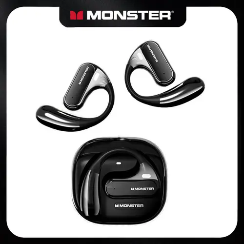 Monster Wireless Earbuds – Bluetooth 6.0 In-Ear Headphones with Charging Case, Deep Bass Stereo Sound, Built-in Mic, Clear Calls, Waterproof Sport Design for Workout & Travel - SummerWins - DealsForYouDays,back to school,back to school haul