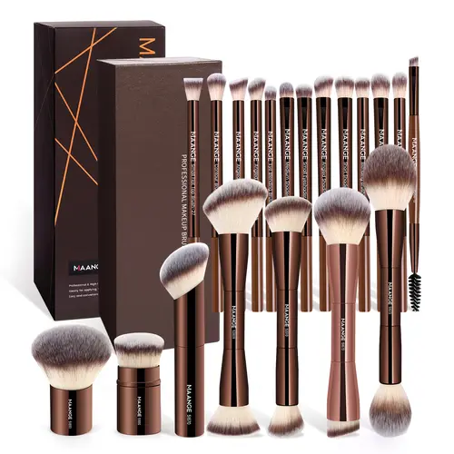 MAANGE Makeup brushes Set 1 Set Multifunctional Makeup Brushes for Powder Liquid Cream Makeup Tools for Women Cosmetics Brushes Set Makeup Kits Makeup Brushes Set Makeup Tools Cosmetics Kits Concealer Brush,#DealsForYouDays#SummerWins