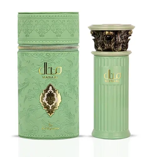 Manaal Eau de Parfum Spray 100ml (3.4 oz) by Ard Al Zaafaran - Sweet Vanilla Perfume, Gourmand Women’s & Men's Fragrance