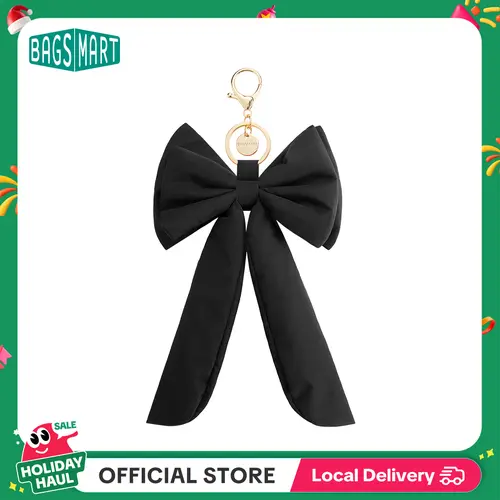BAGSMART Women's Cute Puffy Bow Handbag Charm & Keychain,Elegant & Sturdy Accessory for Women's Crossbody Bag Bagcharm tiktokshopsummersale tiktokshopbacktoschool