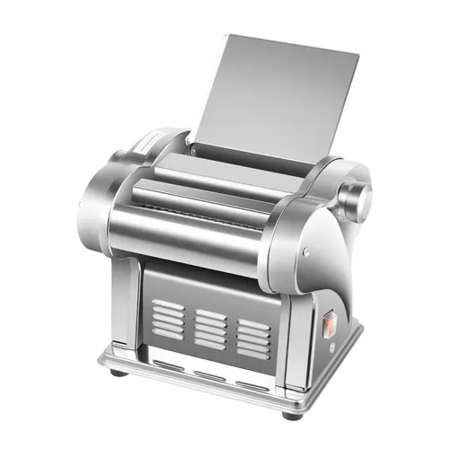 Electric Pasta Maker & Noodle Maker Kitchen Utensil - 8 Gears Adjustable Thickness (0.5-3.5mm), Stainless Steel with Electroplated Nickel, for Dumpling Wrappers, Flat Pasta Making Noodles